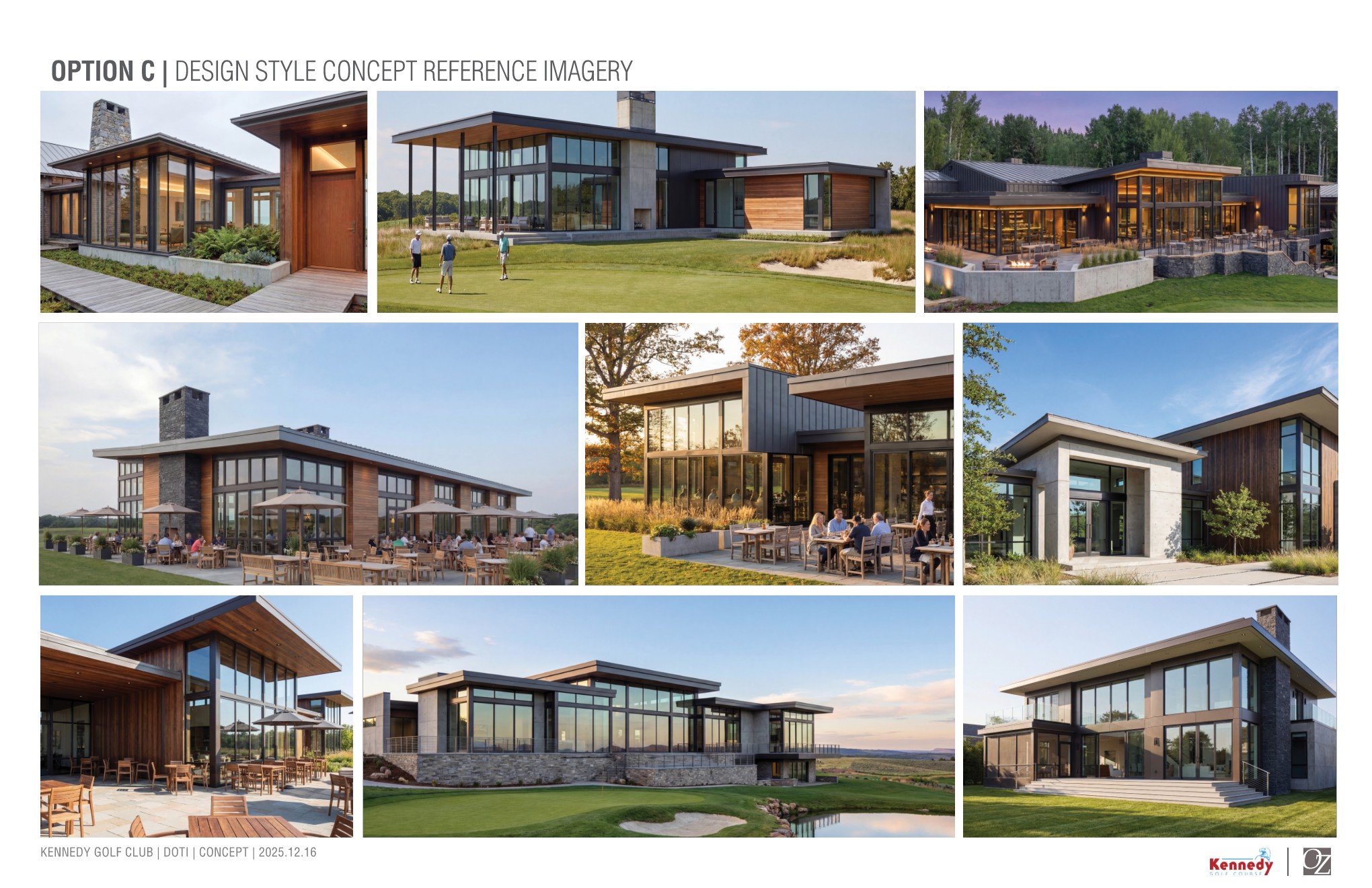 golf club house renderings 