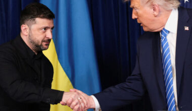 U.S. President Trump meets Ukrainian President Zelenskiy in Florida
