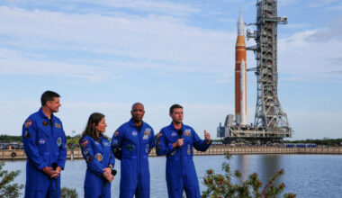 NASA begins rollout of SLS rocket for Artemis II mission