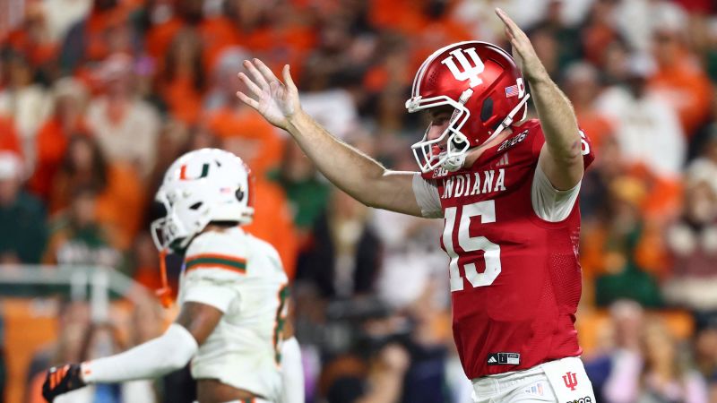 Live updates: Indiana vs. Miami in the College Football Playoff national championship