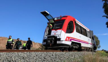 Train collides with crane in Spain’s fourth rail crash in a week, several injured