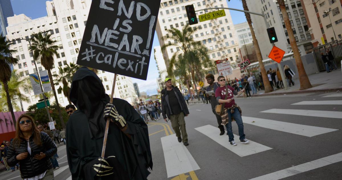 Could California leave the United States and become independent?