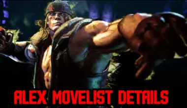 Alex movelist details revealed for Street Fighter 6 including his new stance with 11 follow-up options