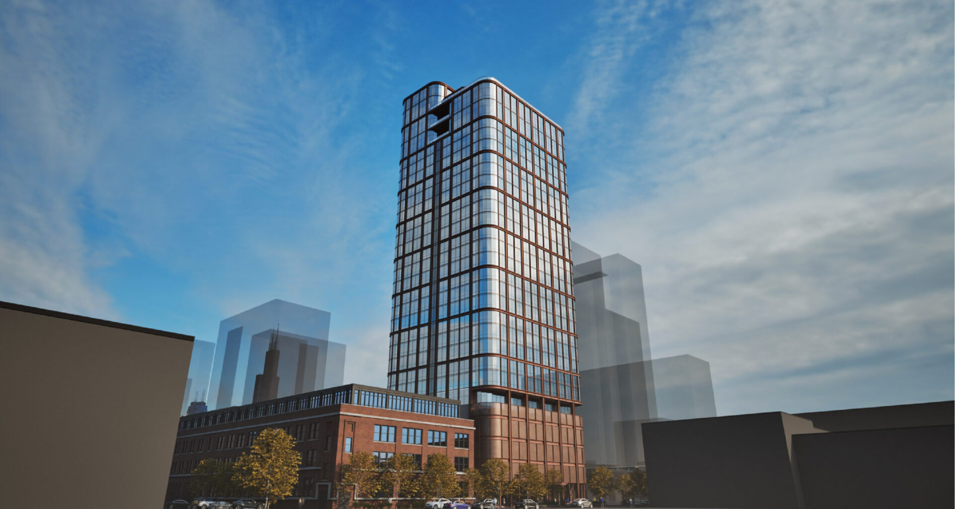 Pocket Park Revealed As Part Of 215 North Racine In Fulton Market