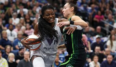 Valkyries lose to Minnesota Lynx in first-ever WNBA playoff game