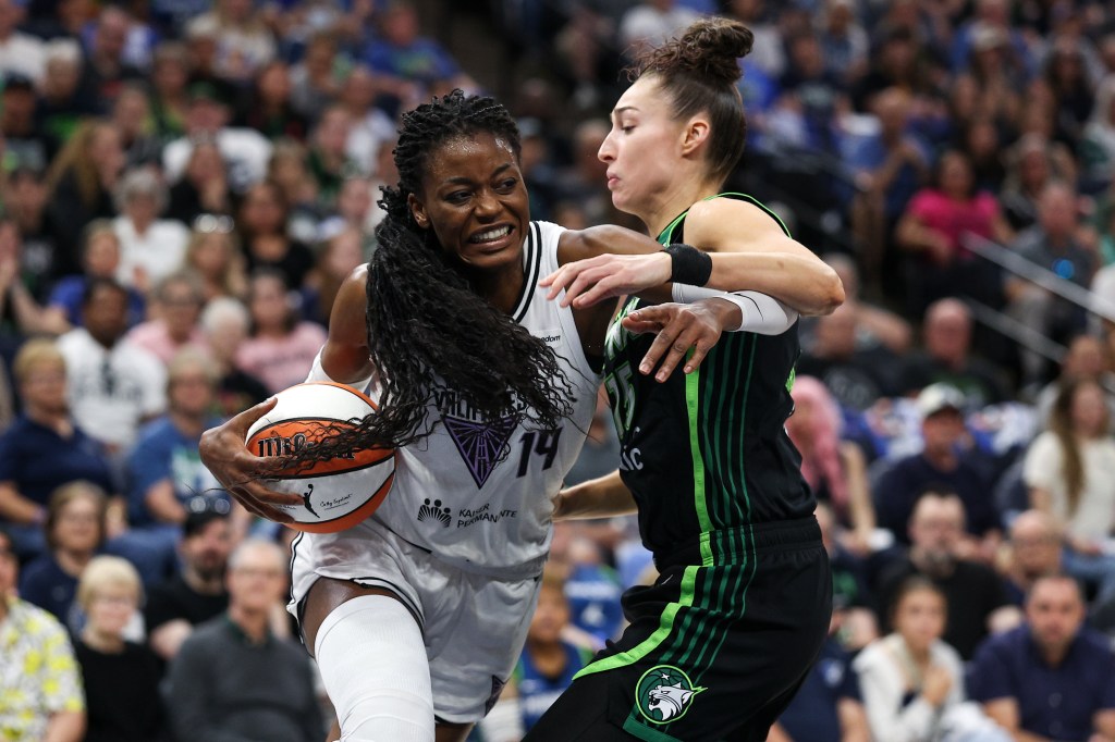 Valkyries lose to Minnesota Lynx in first-ever WNBA playoff game