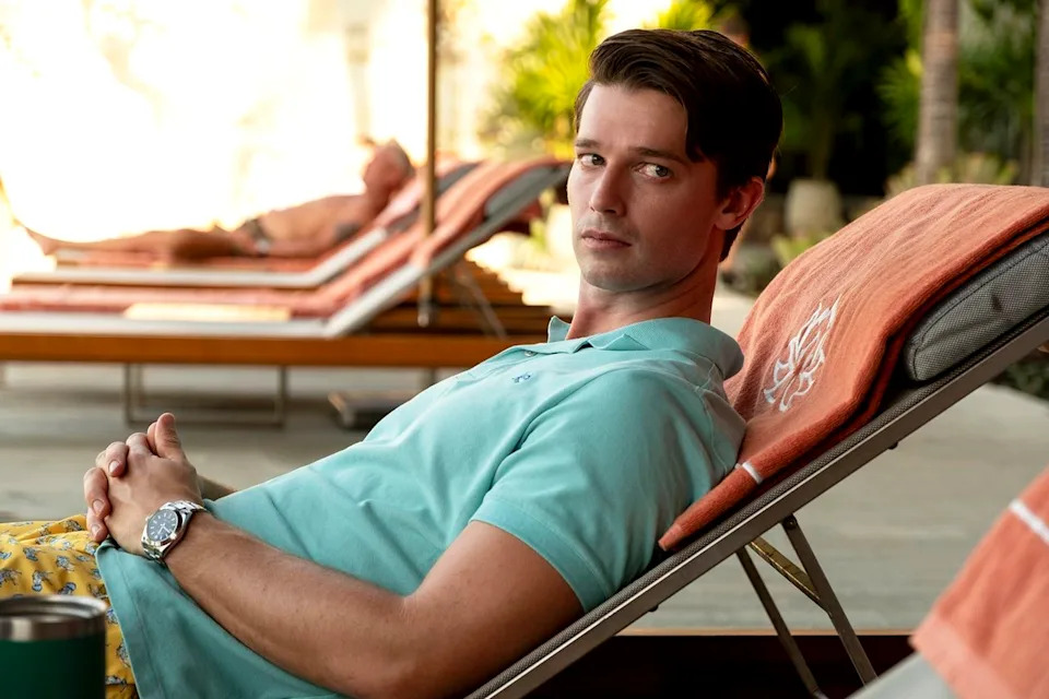 Fabio Lovino/HBO Patrick Schwarzenegger in 'The White Lotus' season 3