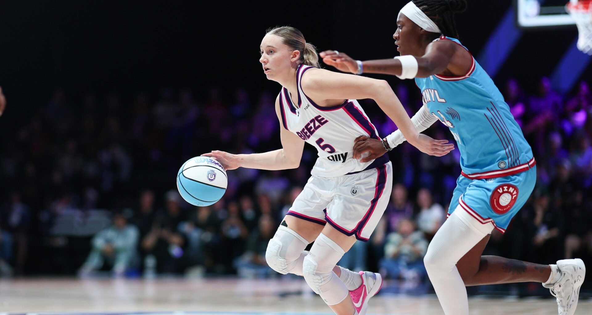 Paige Bueckers, Cameron Brink Combine for 55 Points as Breeze Beat Mist in Unrivaled