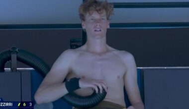 weather, heat in Melbourne, Order of play; Jannik Sinner struggles; Jessica Pegula praised for sporting moment; Viral superfan booted from Alex de Minaur match for 'being too rowdy'; Matches rescheduled due to heat