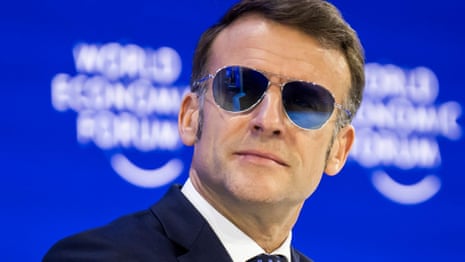 Macron tells Davos of shift towards 'a world without rules' – video