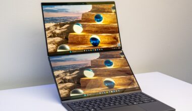 Asus’ Zenbook Duo dual-screen laptop gets Intel’s new chip and a more seamless hinge