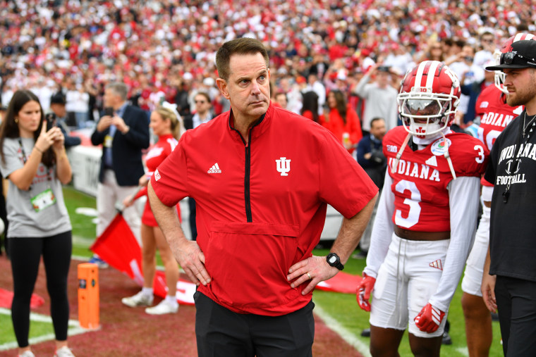Head Coach Curt Cignetti of the Indiana Hoosiers.