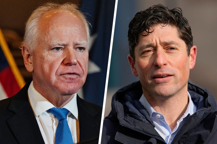 Minnesota Gov. Tim Walz and Minneapolis Mayor Jacob Frey. 