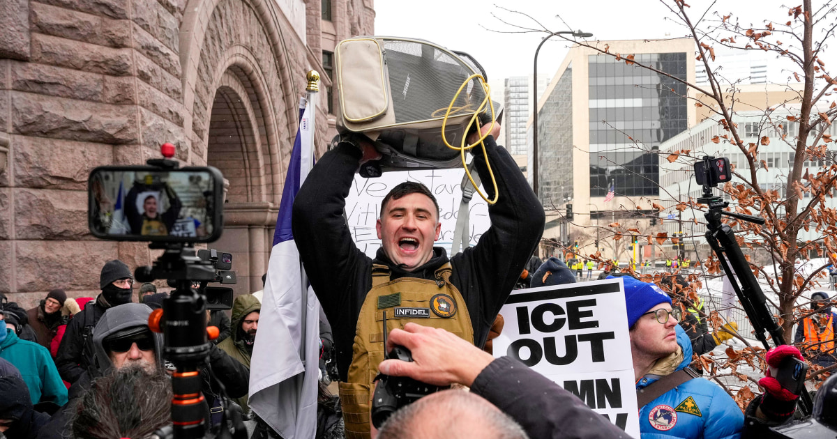 Jan. 6 provocateur says he was stabbed at pro-ICE Minneapolis rally
