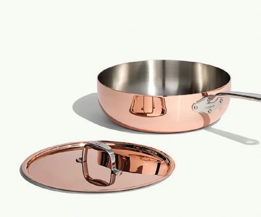 5 p.m.: An Early, Intentional Meal âDinner is nourishing, eaten in rhythm with my metabolic clock and prepared with trusted cookware from Made In. When quality leads, simplicity feels indulgent.â madeincookware.com PHOTO COURTESY OF BRANDS