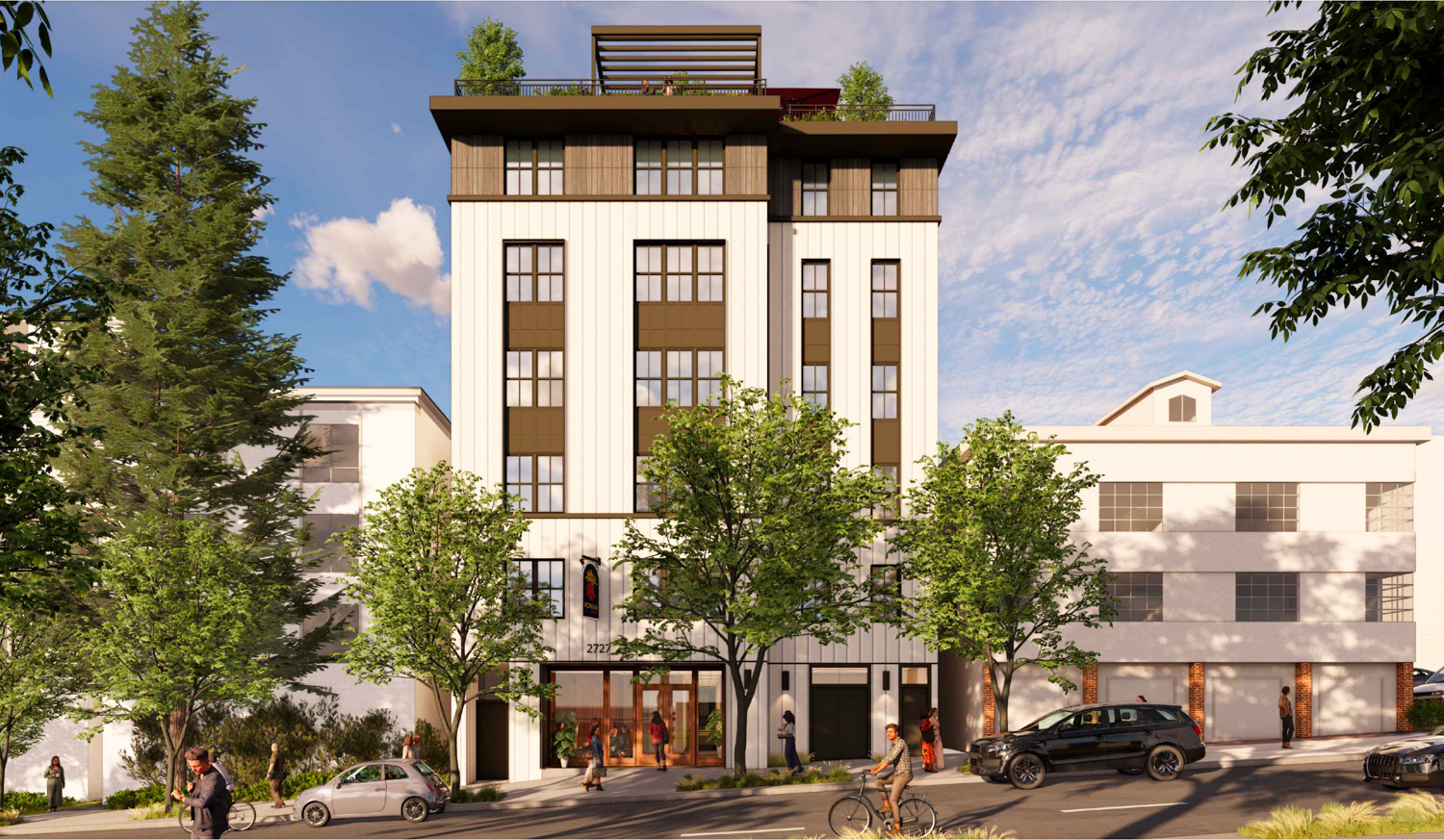 2727 Haste Street, rendering by SDT Architects