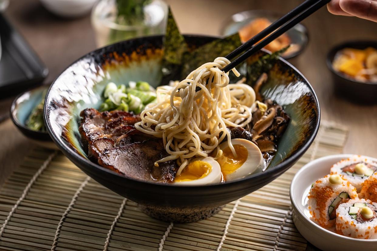 bowl of ramen comfort food