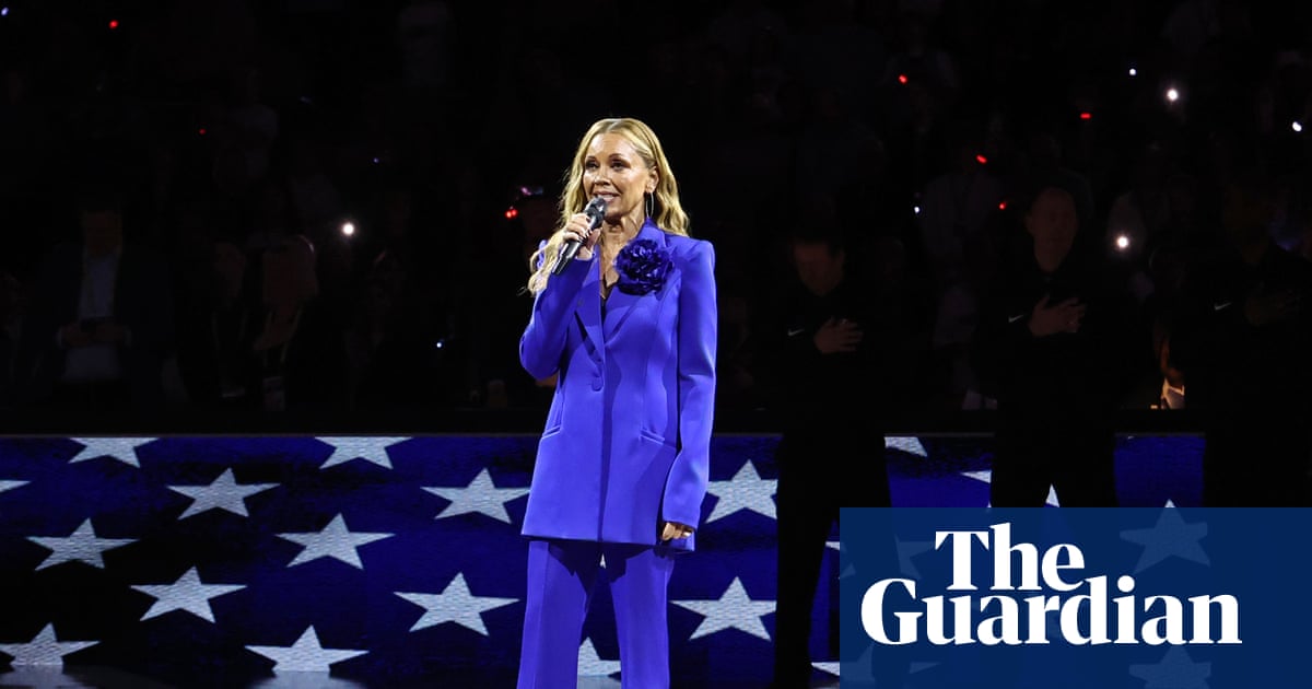 ‘Leave Greenland alone!’: US anthem heckler at NBA London game draws cheers | NBA