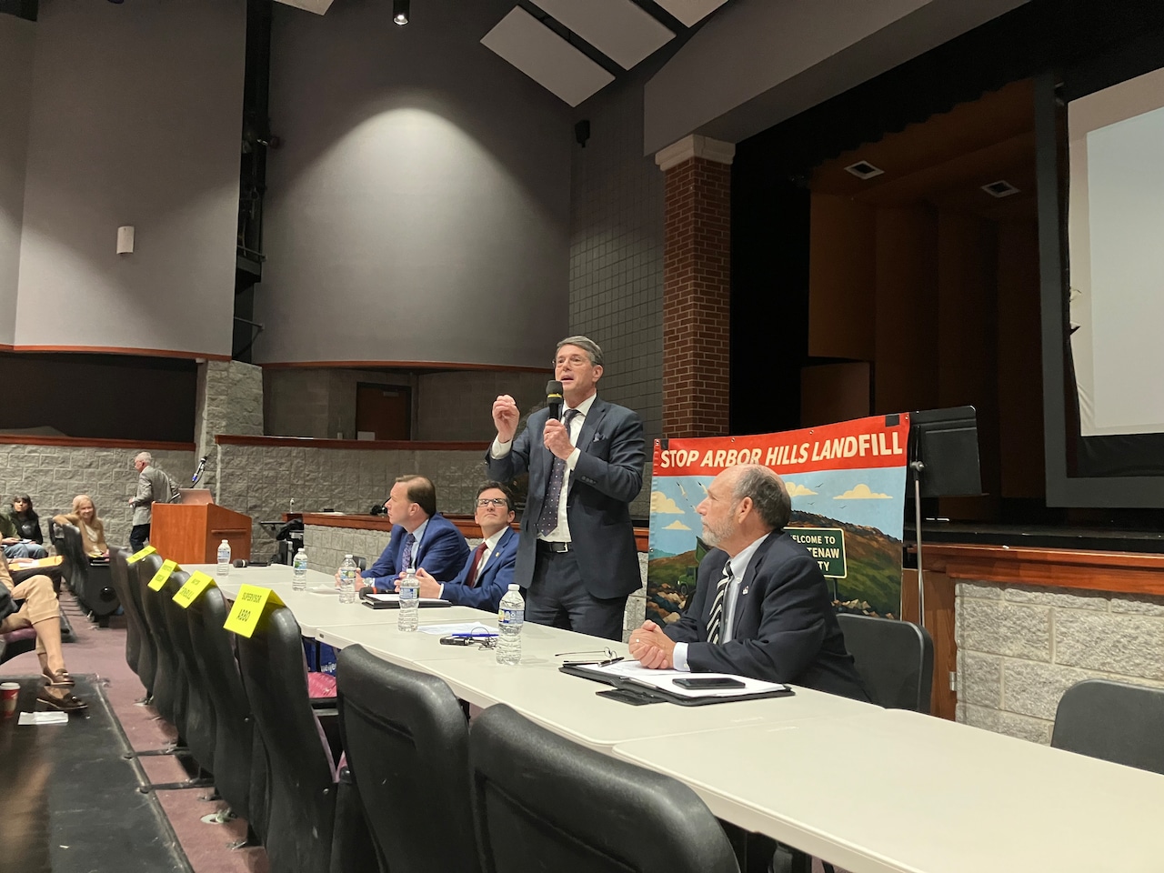 Brian Turnbull Northville opposed to Arbor Hills landfill expansion