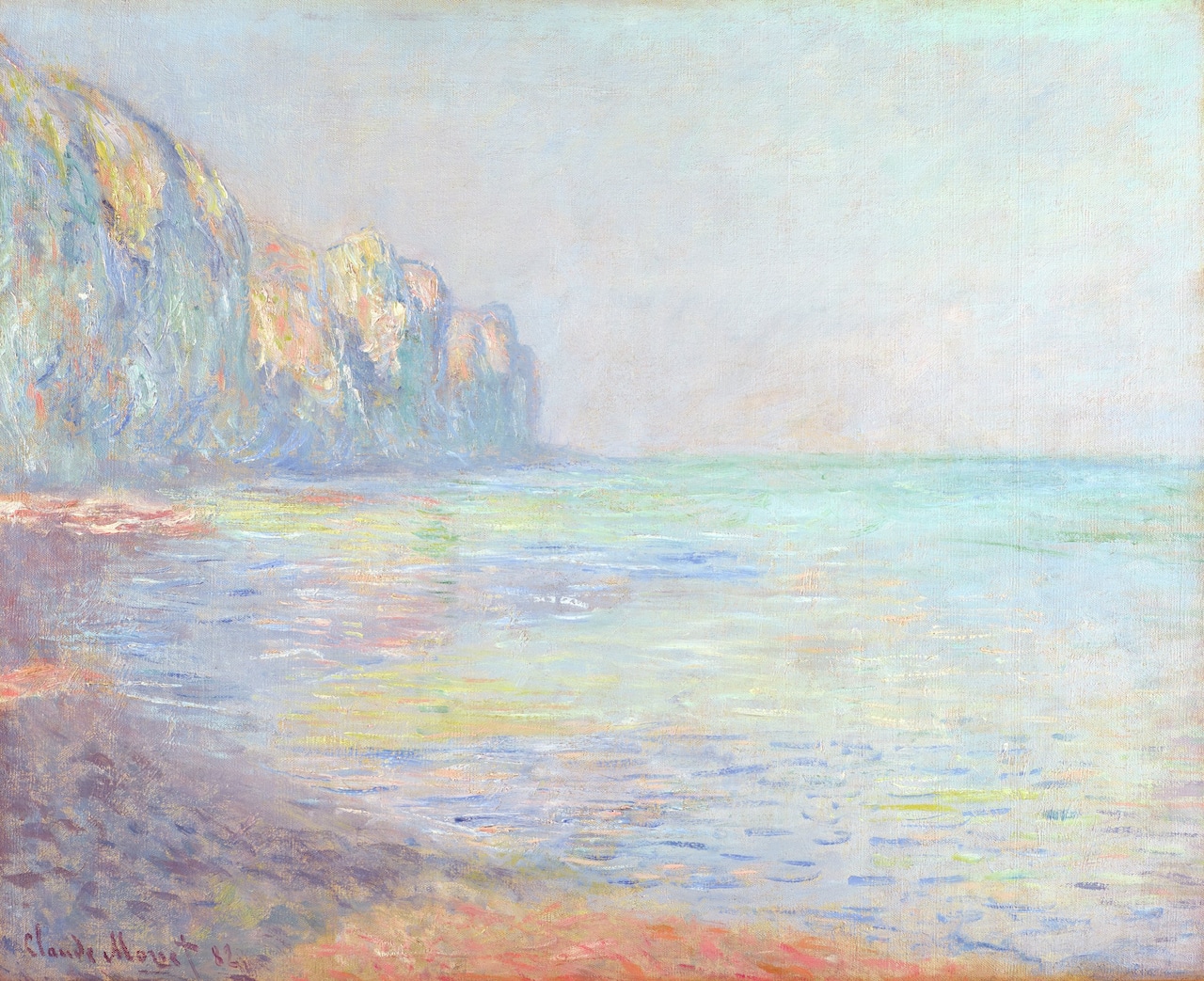 "Le Matin, temps brumeux, Pourville (Misty Morning at Pourville)"