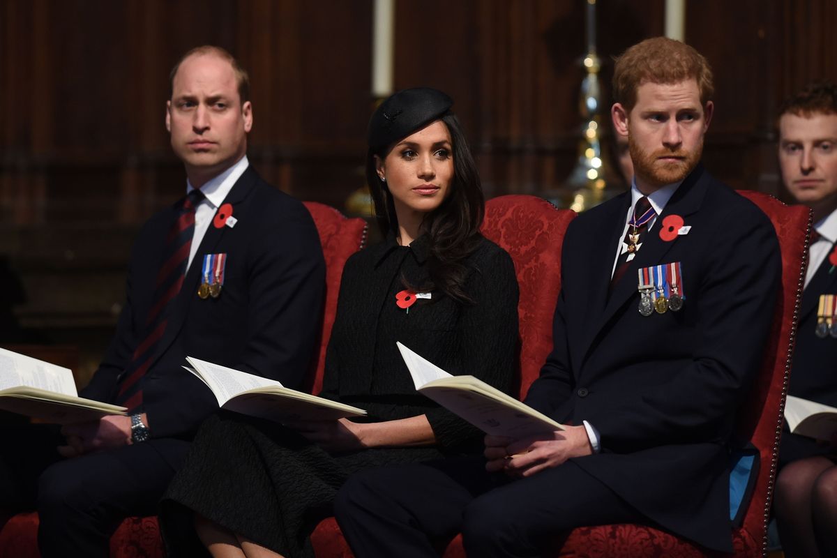The couple with Prince William 