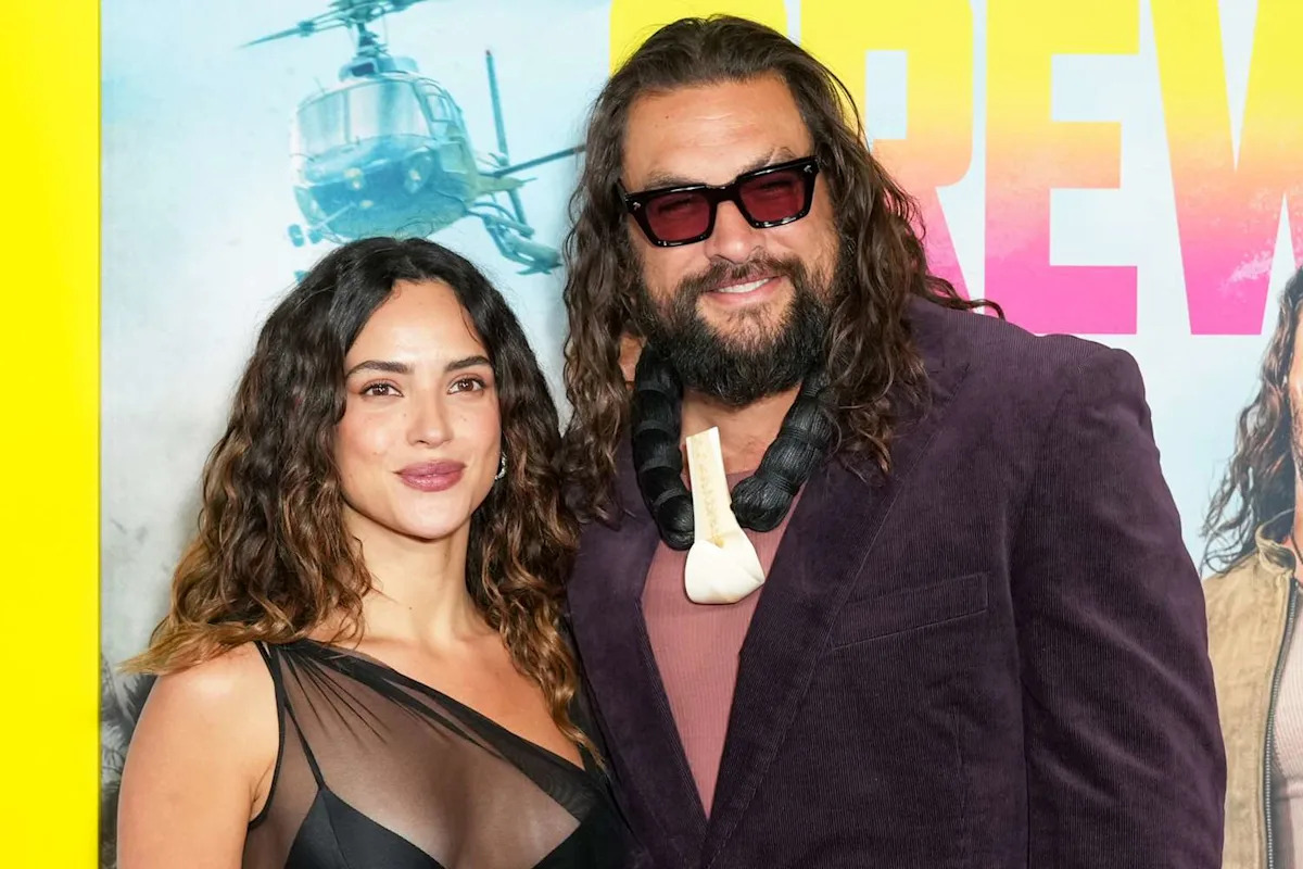 Jason Momoa Calls Girlfriend Adria Arjona the ‘Love of My Life’ as She Supports Him at His Latest Movie Premiere (Exclusive)