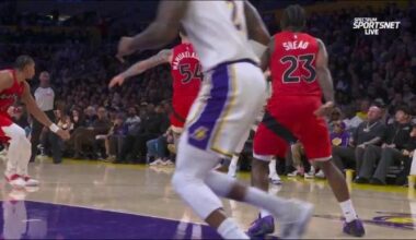 Luka, LeBron get the Lakers back into form in a 110-93 victory over the Raptors