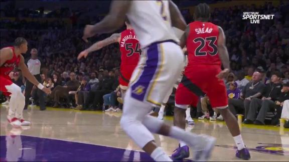 Luka, LeBron get the Lakers back into form in a 110-93 victory over the Raptors