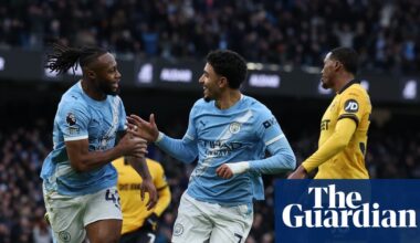 Manchester City get back on track against Wolves despite VAR handball rarity | Premier League