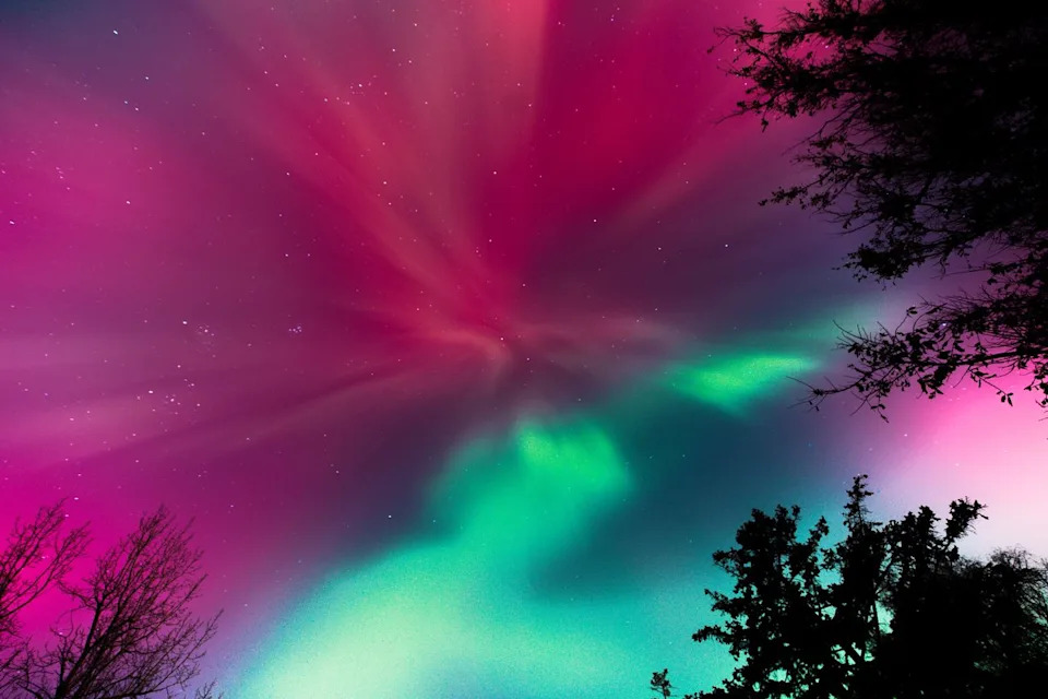 Steven Garcia/NurPhoto/Shutterstock The Aurora Borealis over Minnesota