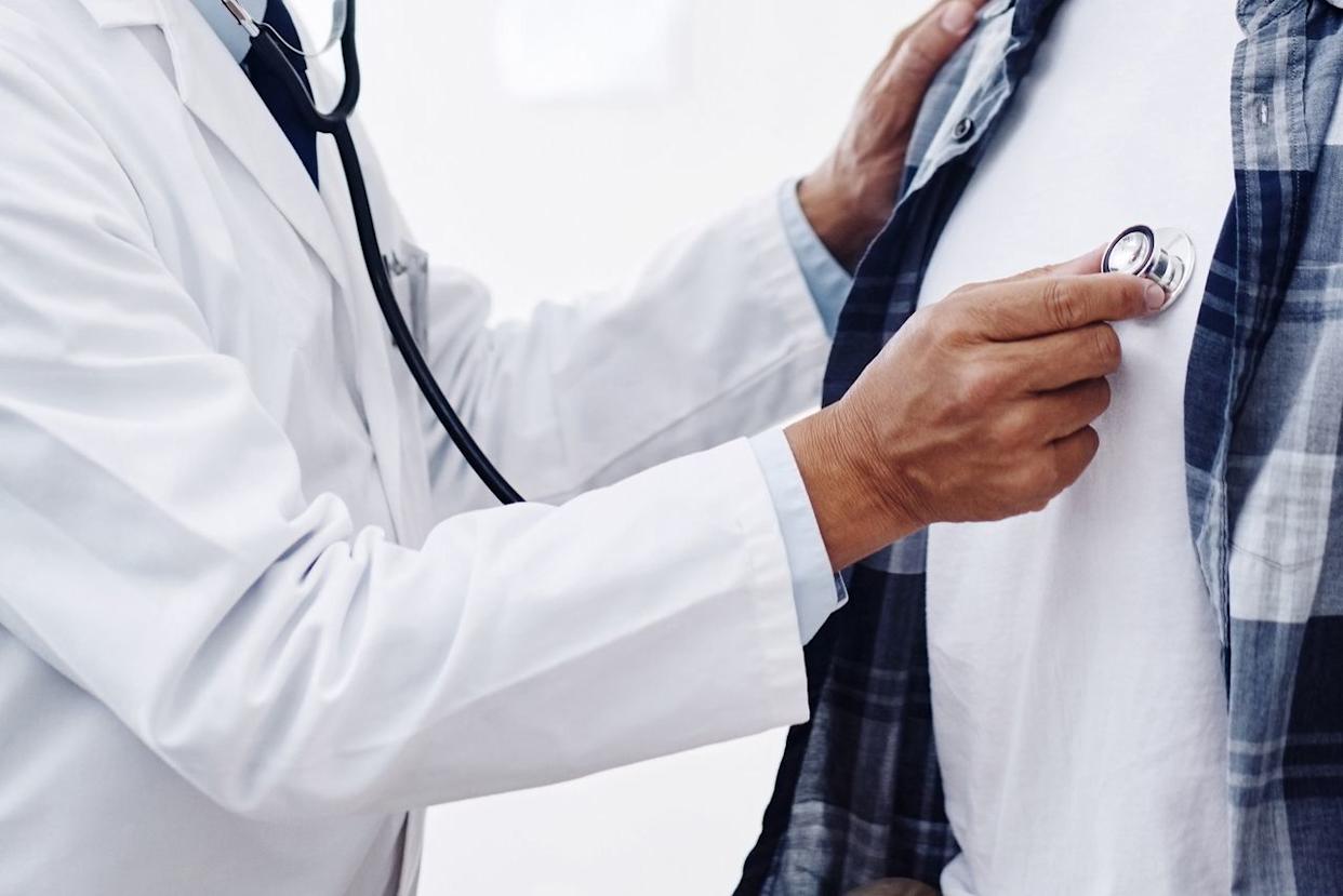 Getty A doctor and a patient (stock image)