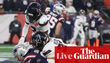 Houston Texans v New England Patriots: AFC Divisional Round NFL playoff – live | NFL
