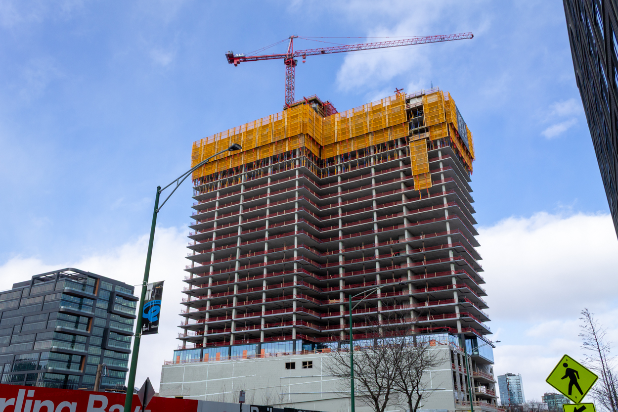 370 North Morgan first glass