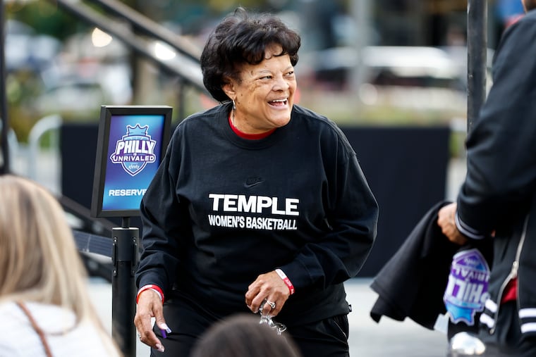 Temple coach Diane Richardson says  "Philly’s grabbing ahold of" women's sports.