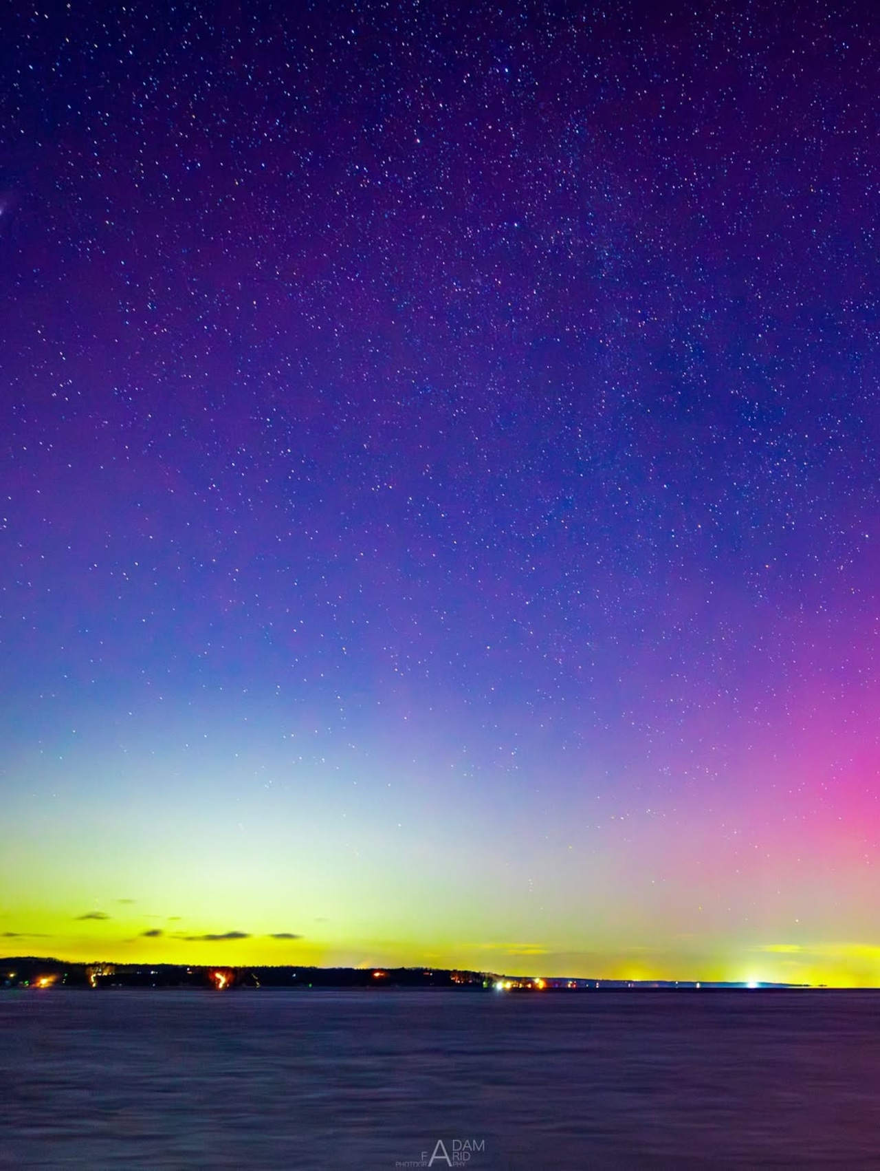 Northern lights over Upstate NY 2026