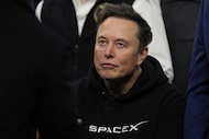 Elon Musk seen in Philadelphia at an event on Saturday, March 22, 2005. (AP Foto/Matt...