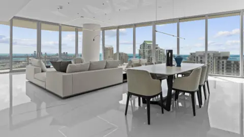 Aston Martin One of the apartment interiors at Aston Martin Residences in Miami