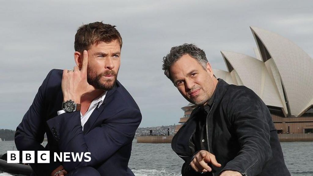 Chris Hemsworth and Mark Ruffalo: We're like a couple of naughty school kids - BBC