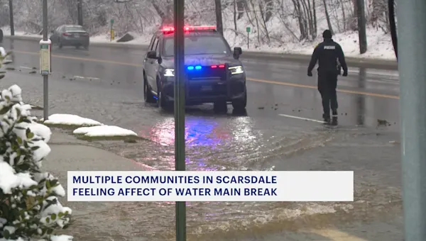 News 12 | Westchester | Boil water advisory issued after Scarsdale water main break