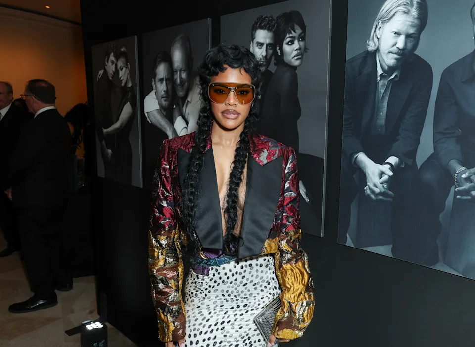 Teyana Taylor at the Variety & Golden Globes Pre-Golden Globes Party, Presented by Morgan Stanley at The Polo Lounge at The Beverly Hills Hotel on January 09, 2026 in Beverly Hills, California. (Photo by JC Olivera/Variety via Getty Images)