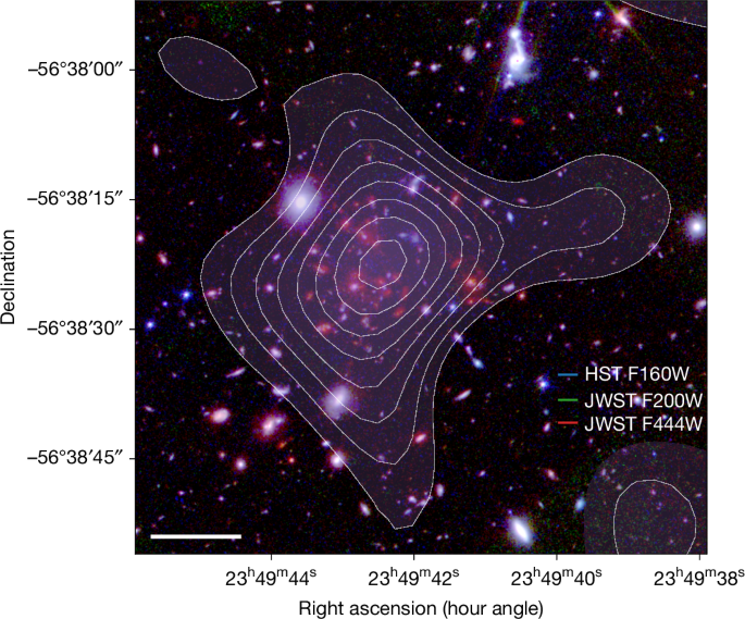 Sunyaev–Zeldovich detection of hot intracluster gas at redshift 4.3