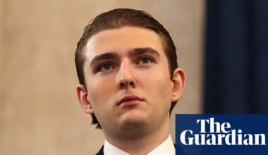 Man accused of rape denies anger over call from Barron Trump, court hears | UK news