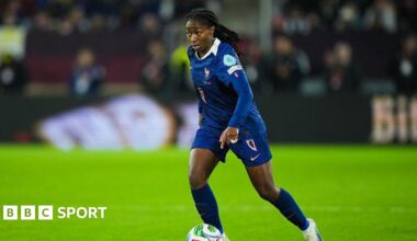 Oriane Jean-Francois playing for France