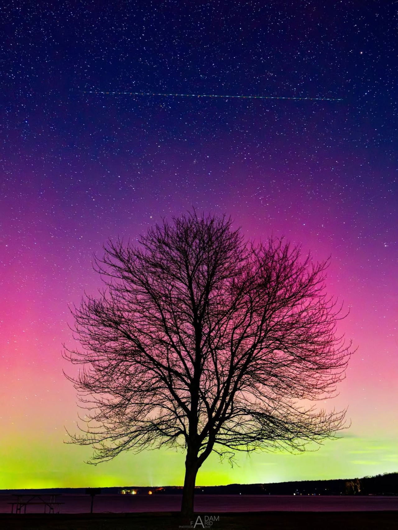 Northern lights over Upstate NY 2026
