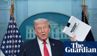 Rambling Trump runs through his achievements as worried world watches on | Donald Trump