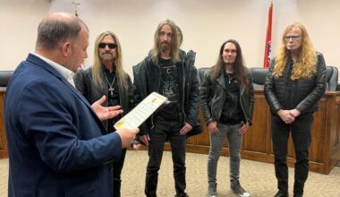 ‘Megadeth Day.’ Middle TN city honors heavy metal band in January