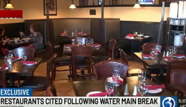 34 Waterbury restaurants cited for staying open during water main break
