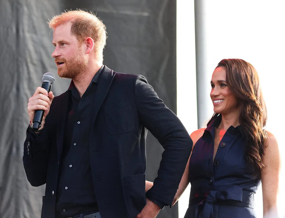 Prince Harry And Meghan Markle On Stage At One805 Live 2025