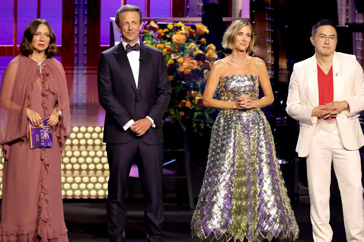 Why Bowen Yang and Kristen Wiig gave Matt Bomer the cold shoulder during Emmys: 'We're in the middle of something'