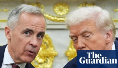 Trump threatens Canada with 100% tariff over possible deal with China | US foreign policy